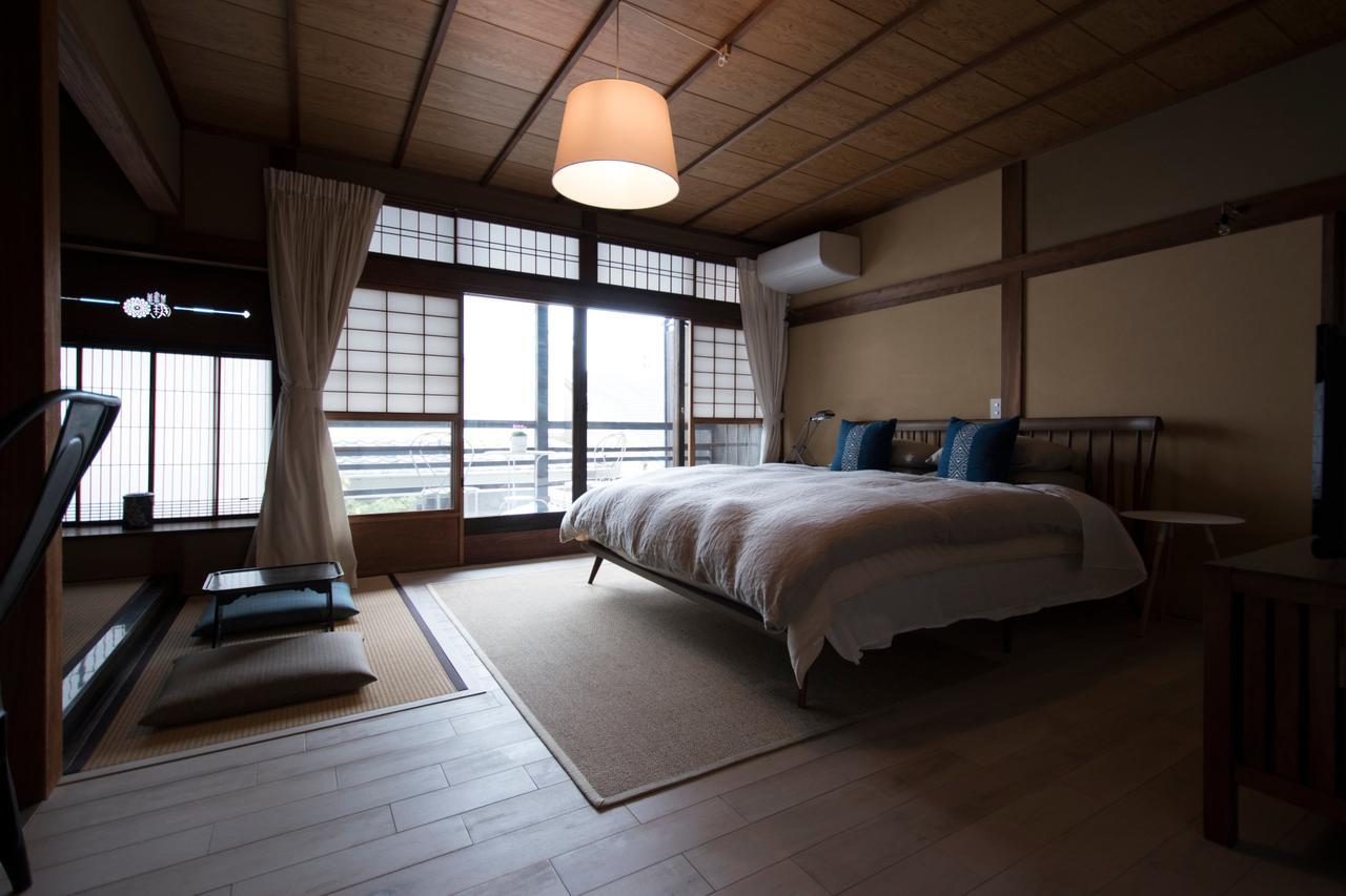 Chic Machiya Stay Nuno Kjóto Exteriér fotografie